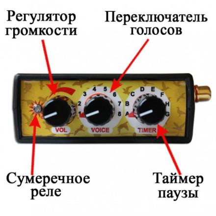 Отпугиватель птиц «Коршун-8» Отпугиватель птиц «Коршун-8»