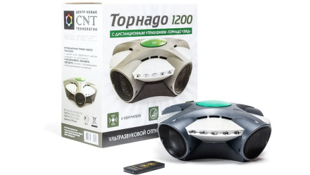 Отпугиватель грызунов ультразвуковой «Торнадо 1200» Отпугиватель грызунов ультразвуковой «Торнадо 1200»
